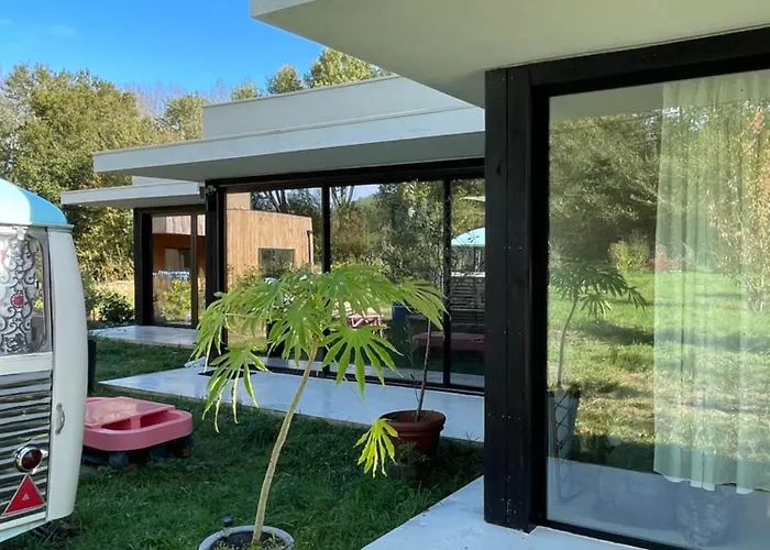 Privée Dans Maison D'architecte Face Forêt Quarto em Acomodações Particulares