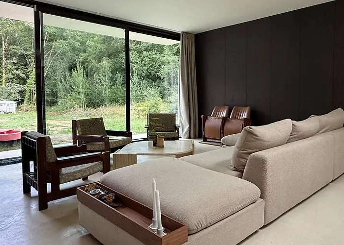 Privee Dans Maison D'architecte Face Foret Privat bolig